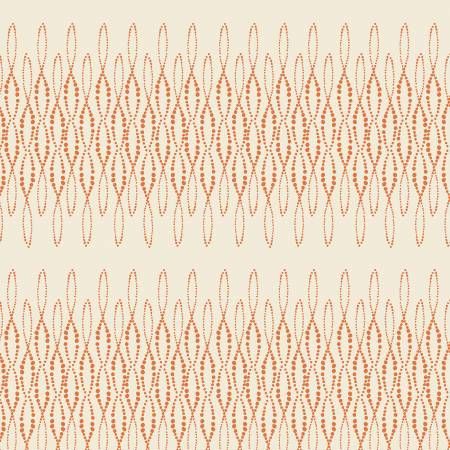 Modern Vintage Treasured Loopy Lace Terracotta/Natural Benartex
