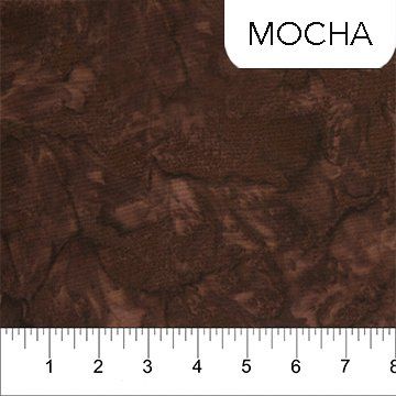 NC Mocha Brown Banyan Shadows Batik