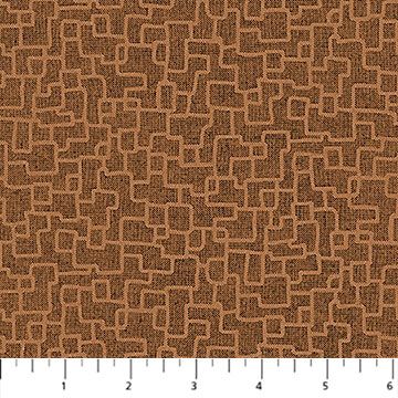 NC Modern Elements Circuit Board Rust