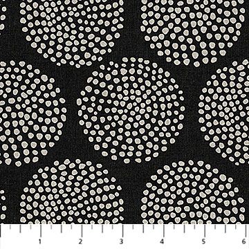 NC Modern Elements Big Circles Black