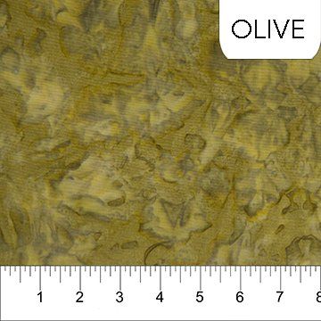 NC Olive Banyan Shadows Batik