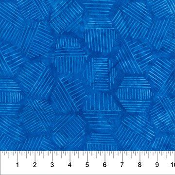 NC Banyan Batiks Blue Bayou Hexies