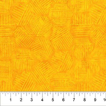 NC Banyan Batiks Sunglow Hexies