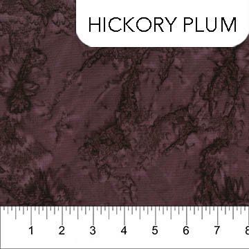 NC Hickory Plum Banyan Shadows Batik