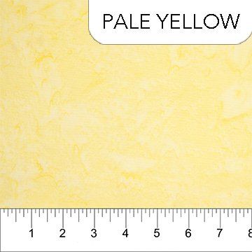 NC Pale Yellow Banyan Shadows Batik