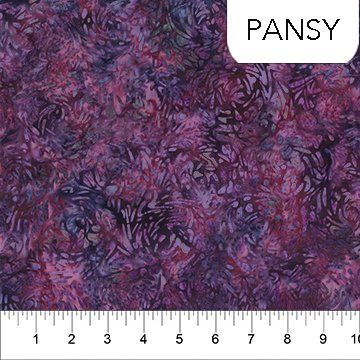 NC Pansy Banyan Batik BFFs