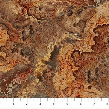 NC Stonehenge Rooted Agate Rust Linda Ludovico