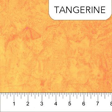 NC Tangerine Banyan Shadows Batik