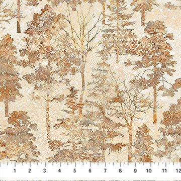 NC Stonehenge Rooted Trees Beige Multi Linda Ludovico