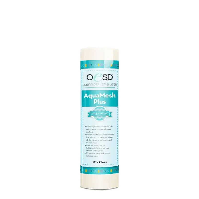 OESD Aquamesh Plus 10"x 5 yards Washaway