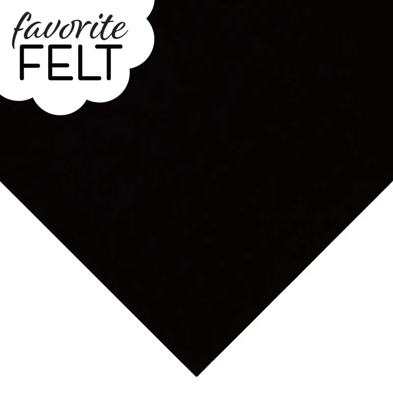 OESD Favorite Felt Black 2/pk EV