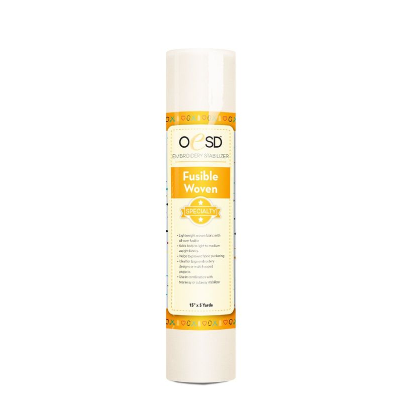OESD Fusible Woven Embroidery Stabilizer 15" x 5 yards