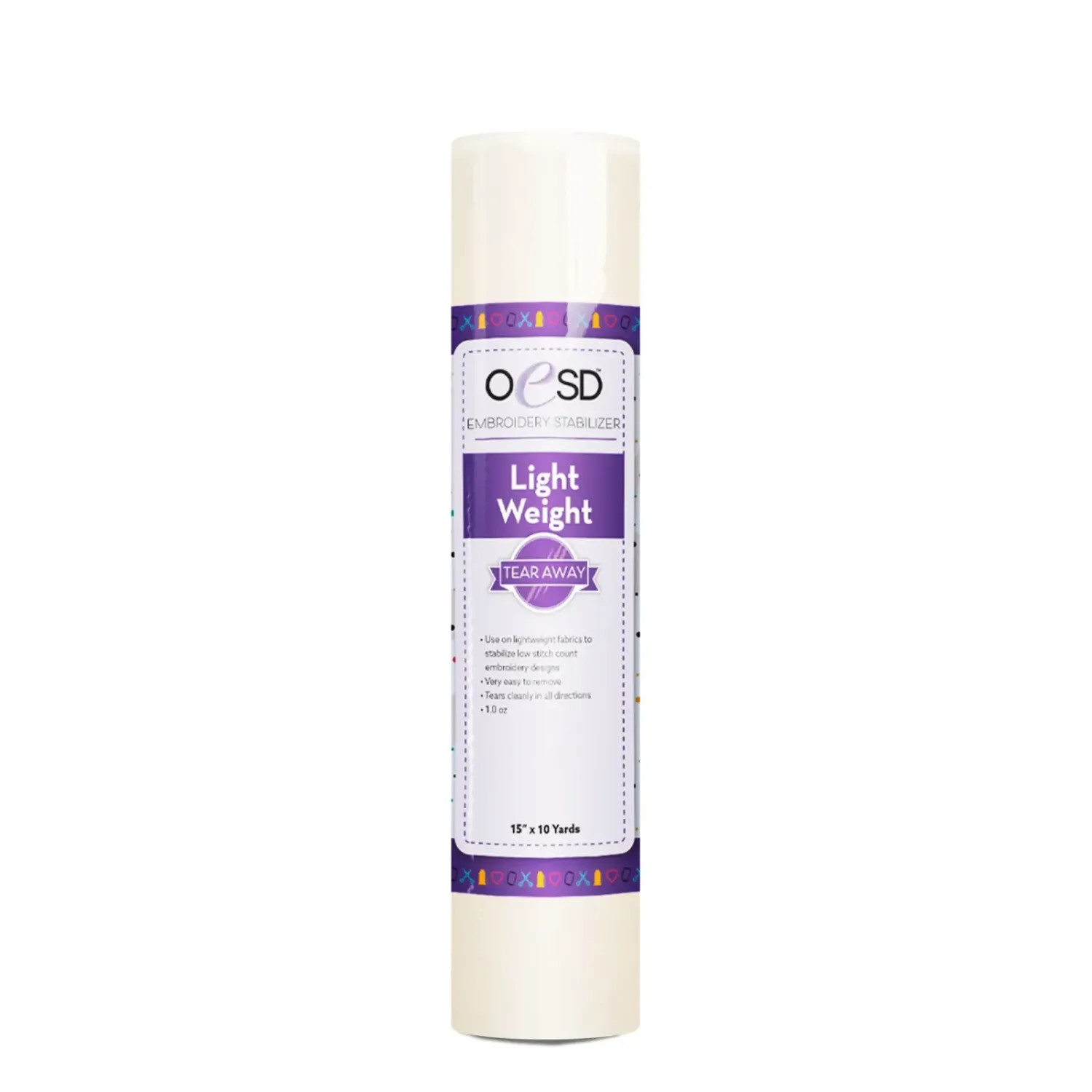 OESD Light weight tear away 15" x 10 yards