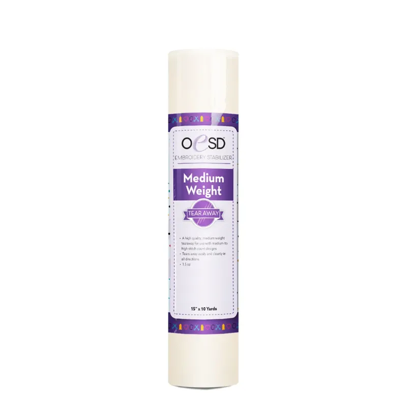 OESD Medium Weight Tear Away 15" x 10 yd