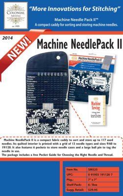 Needle Pack II Machine Needle Caddy