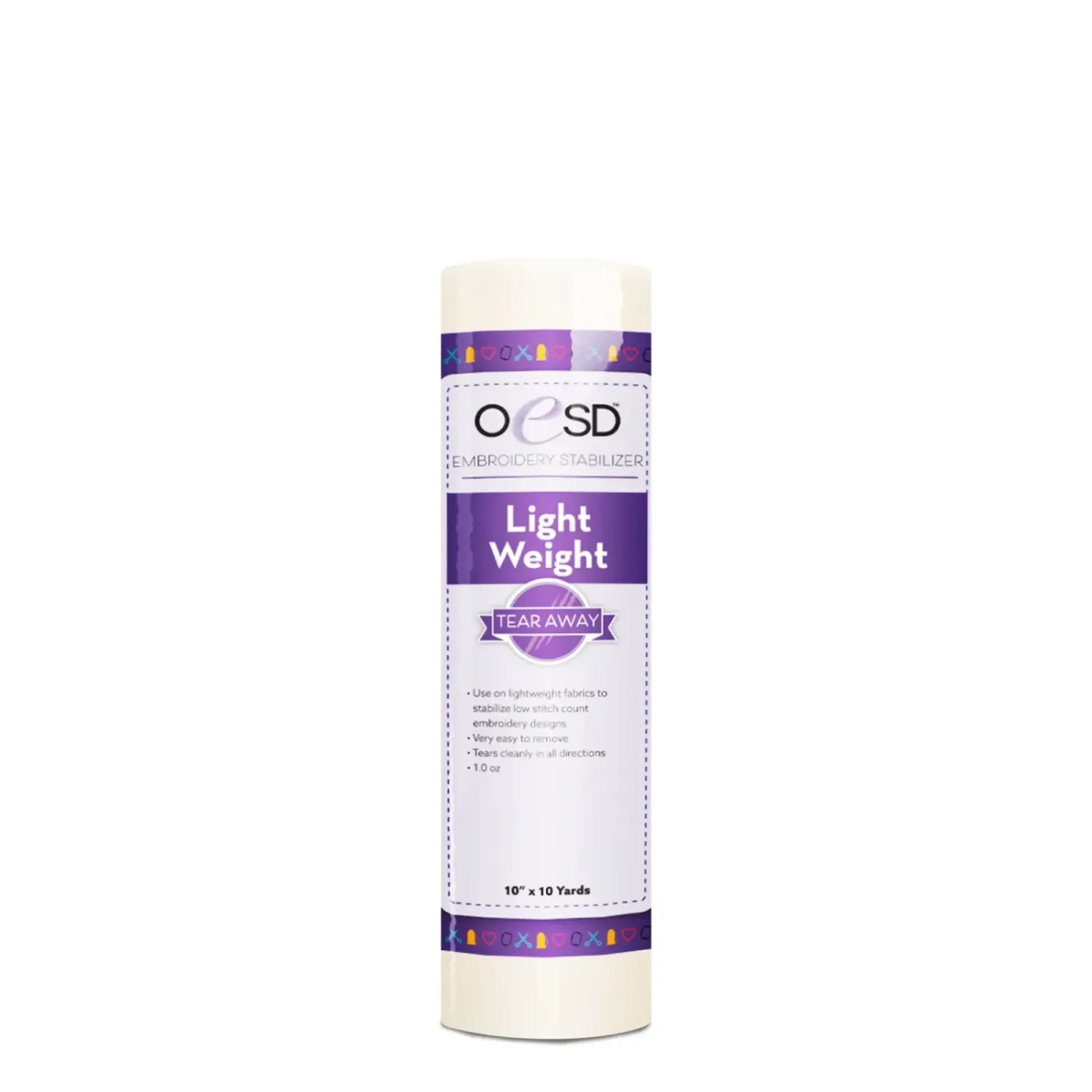 OESD Light weight tear away 10" x 10 yards