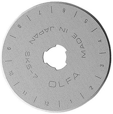 OLFA 45mm Replacement Rotary Blade 5/pk