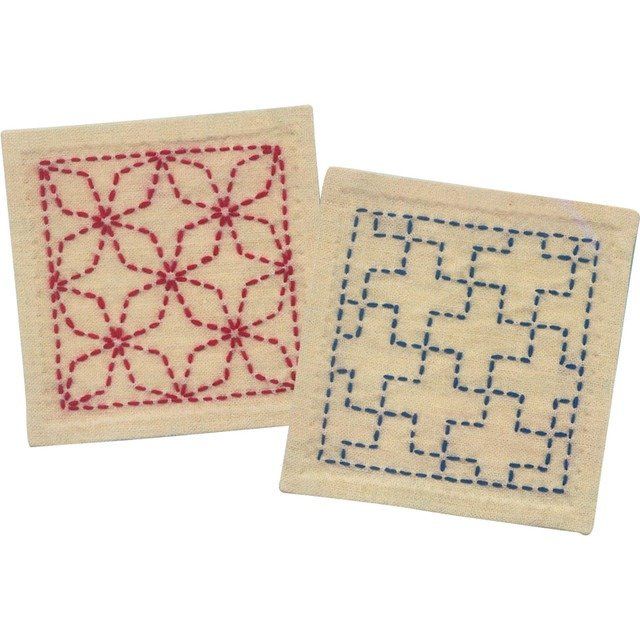 Olympus Sashiko Coaster Kit White #1