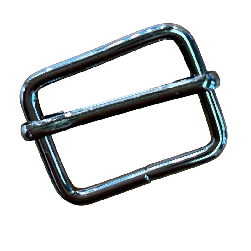 One Slider Buckle 1" Nickel