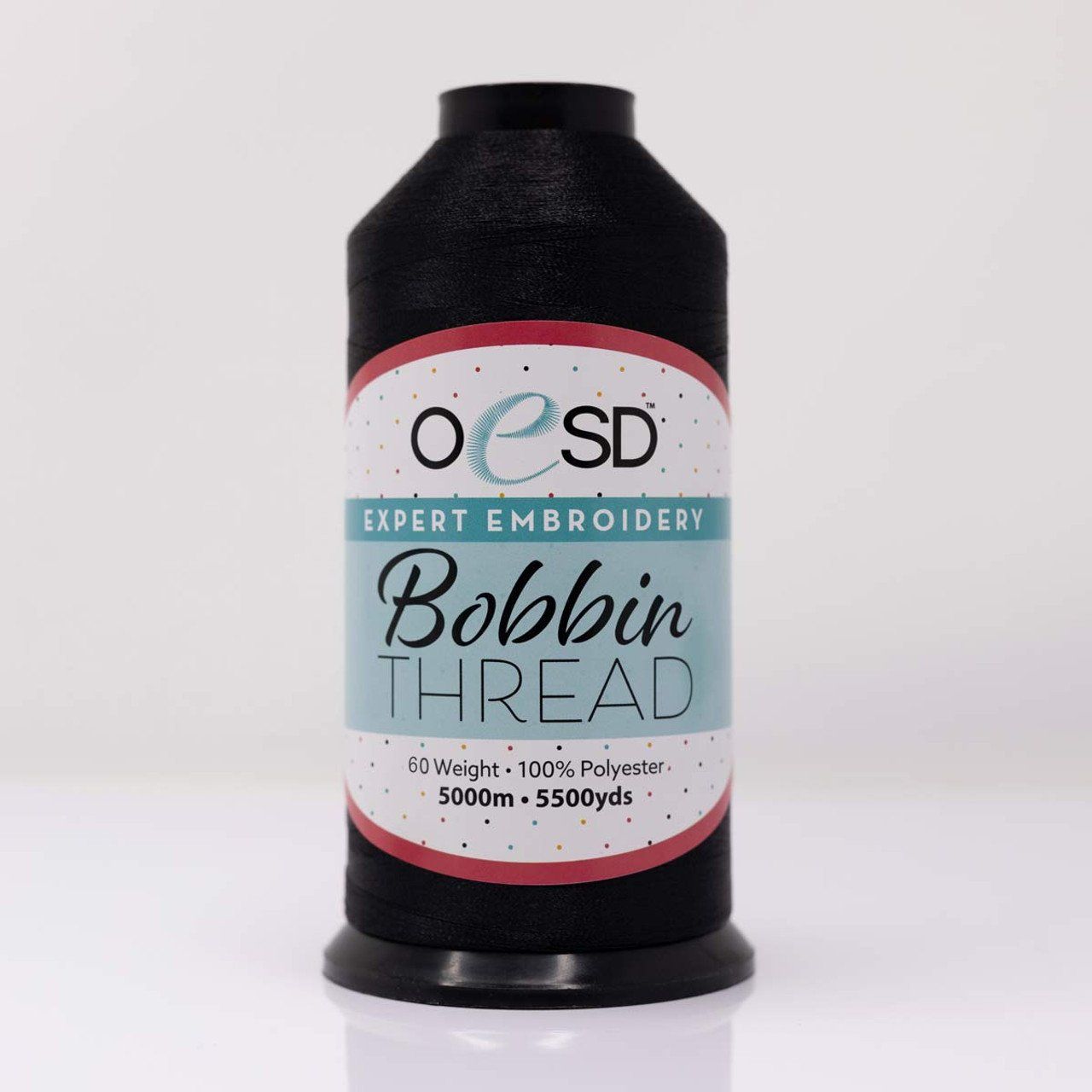 OESD Bobbin Thread Black 5000 m/ 5500 yards