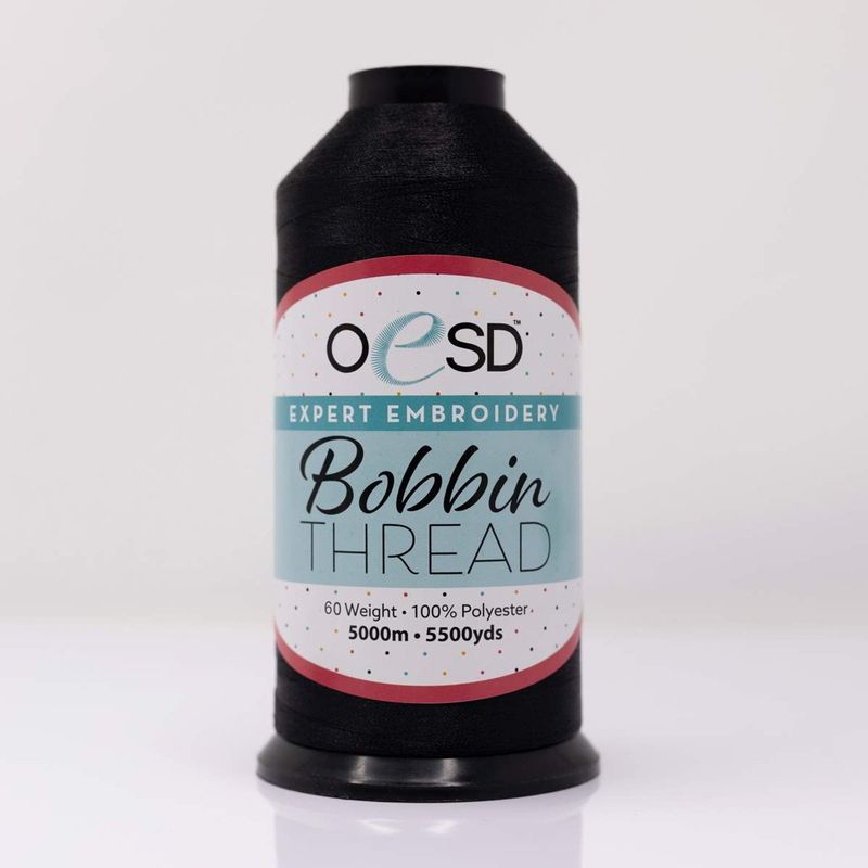 OESD Bobbin Thread Black 5000 m/ 5500 yards