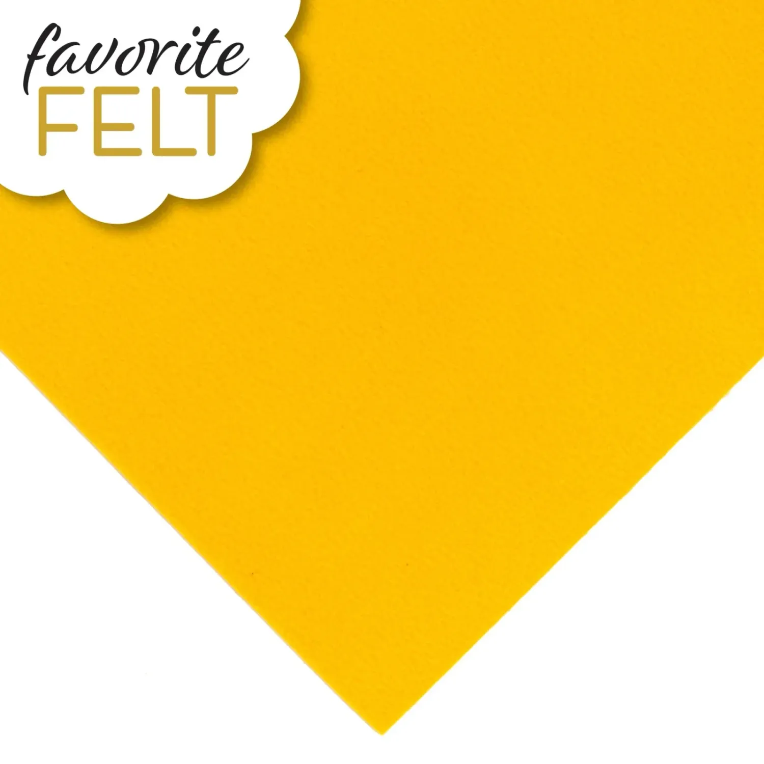 OESD Favorite Felt 2pk YELLOW EV