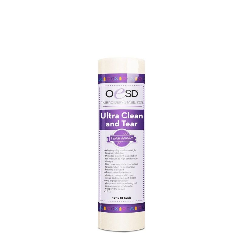 OESD Ultra Clean &amp; Tear 1.7oz 10"x10yd
