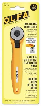 OLFA 28mm Quick Blade Change Rotary Cutter
