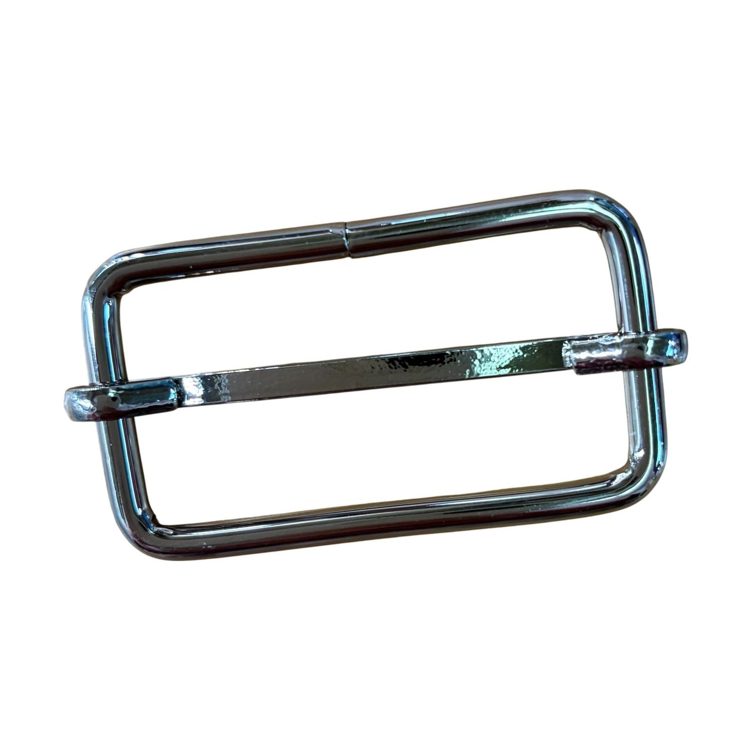 One Slider Buckle 1 1/2" Nickel