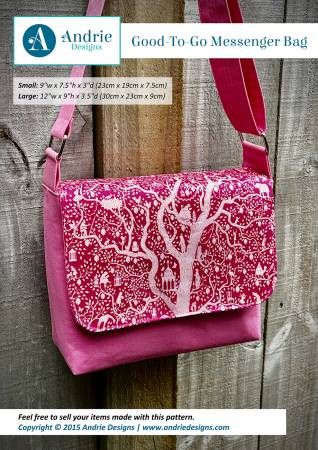 Pattern: Good-To-Go Messenger Bag Andrie Designs