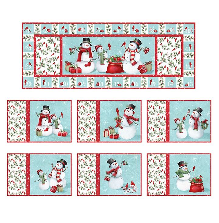 Pattern: Jolly Gathering Table Runner and Placemats