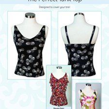 Pattern: Pamela's Patterns the Perfect Tank Top, Dress and matching 18" Doll Dress CLEARANCE