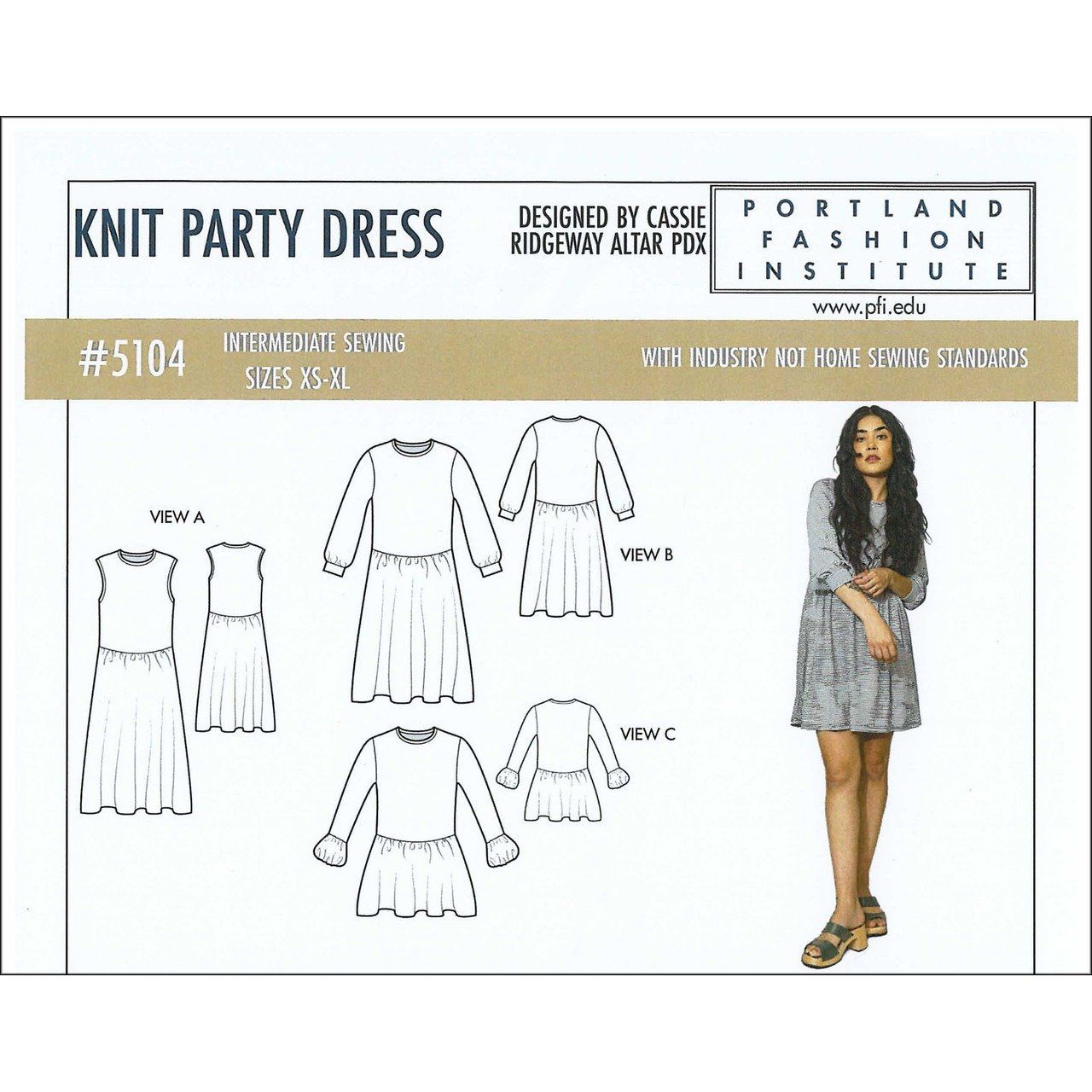 Pattern: PFI Altar Knit Party Dress
