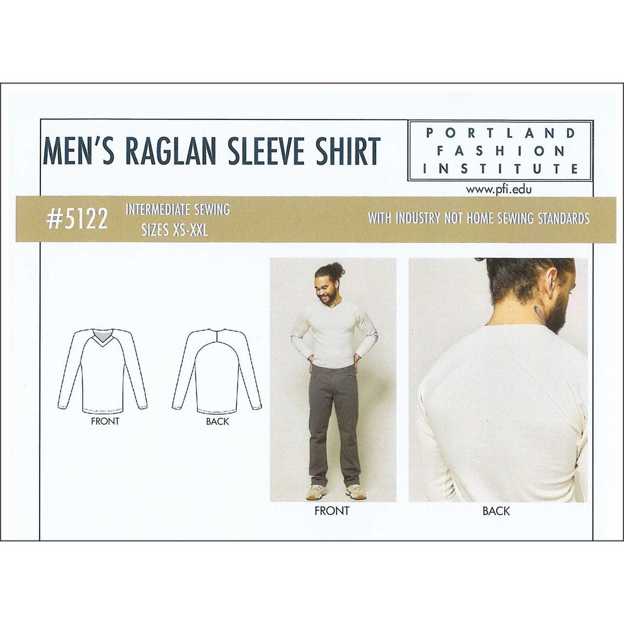 Pattern: PFI Men's Raglan Sleeve