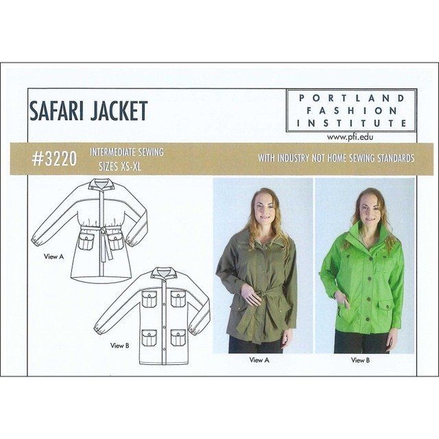 Pattern: PFI Safari Jacket