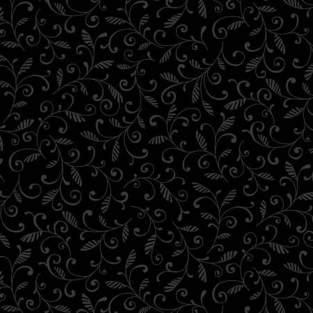 Onyx 2 Vine Scrolls P&amp;B Textiles