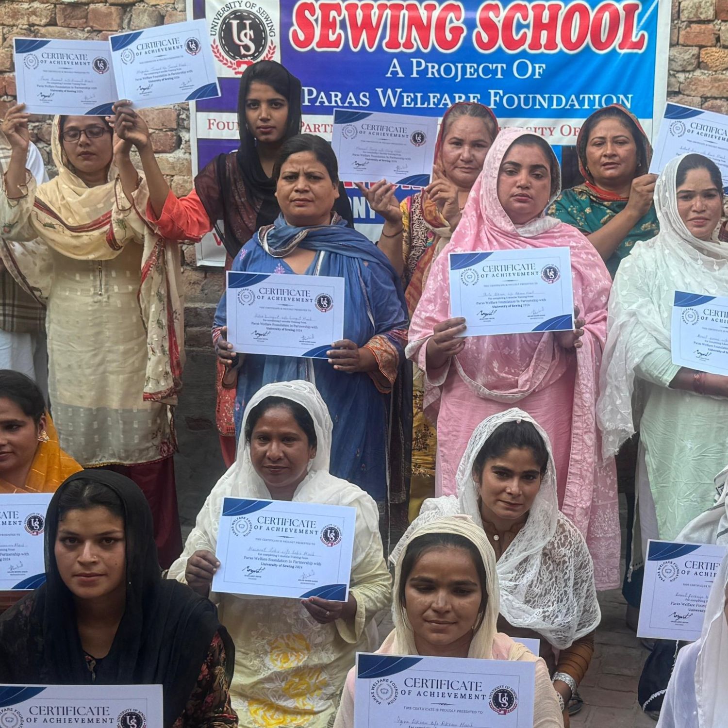 Pakistani Sewing School Donation