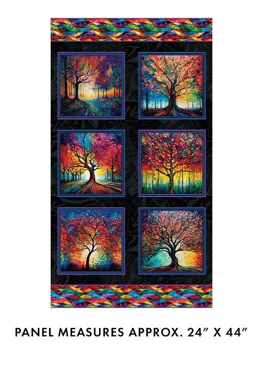 Panel: Illuminated Tree Illuminations Benartex 24"