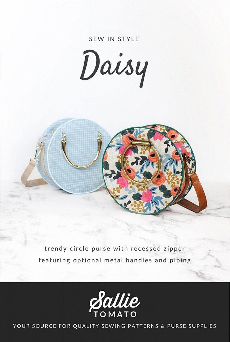 Pattern: Daisy Circle Purse