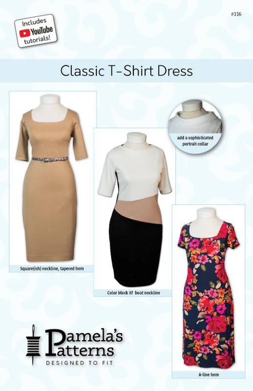 Pattern: Pamela's Patterns Classic T-Shirt Dress