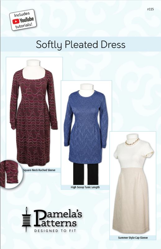Pattern: Pamela's Patterns Softly Pleated Dress