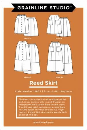 Pattern: Reed Skirt Sizes 0-18 Grainline Studios