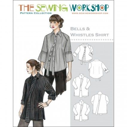 Pattern: Sewing Workshop Bells &amp; Whistles Shirts CLEARANCE