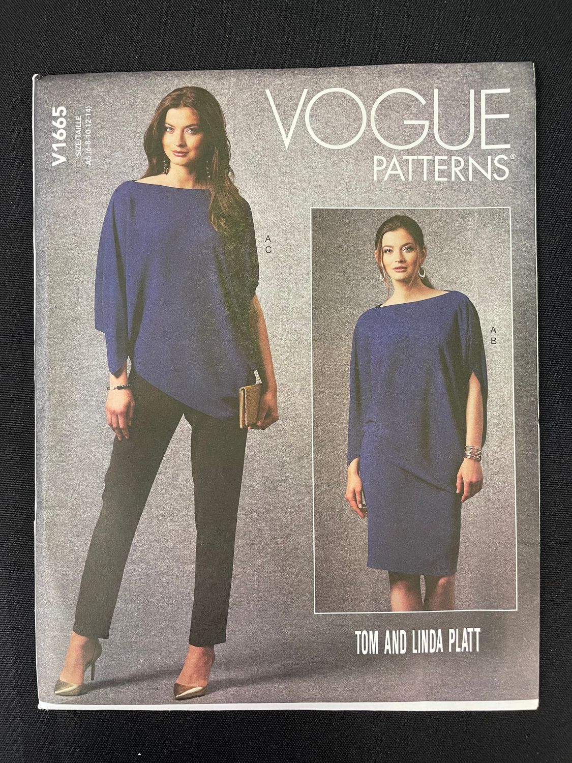 Pattern: Vogue V1665 Size 14-22