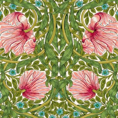 Pimpernel - Green Bedford Park FS WmMorris &amp; Co