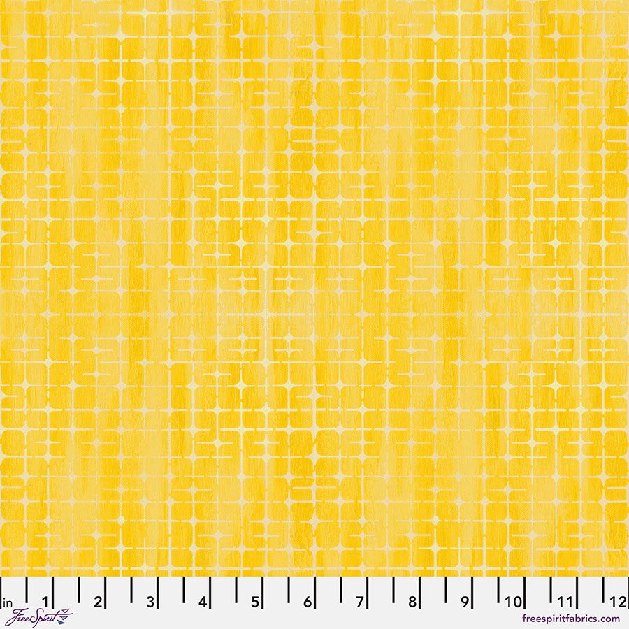 Plaid - Yellow by Free Spirit