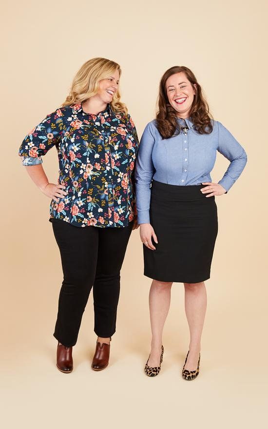 Pattern: Cashmerette Harrison Shirt