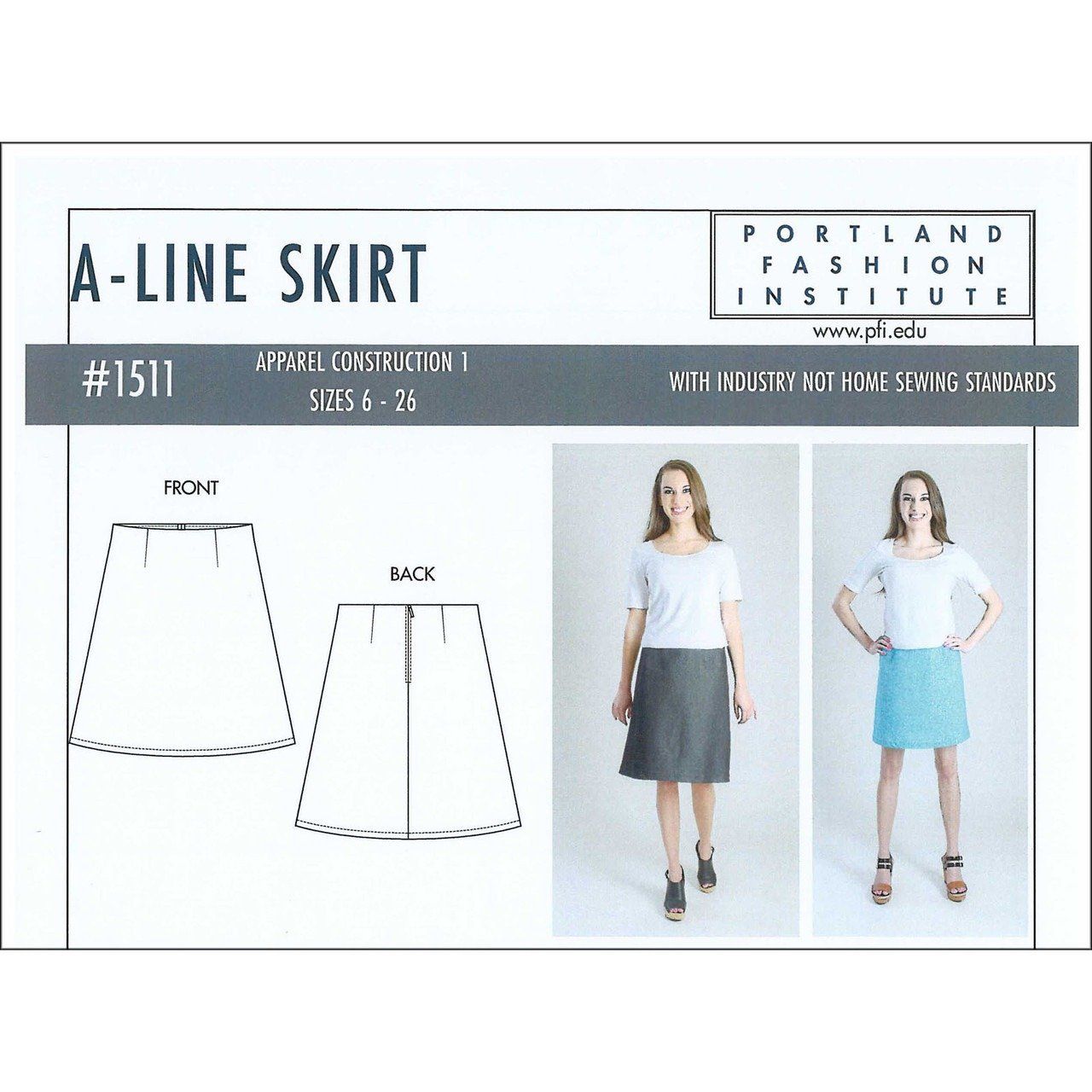 Pattern: PFI A-Line Skirt