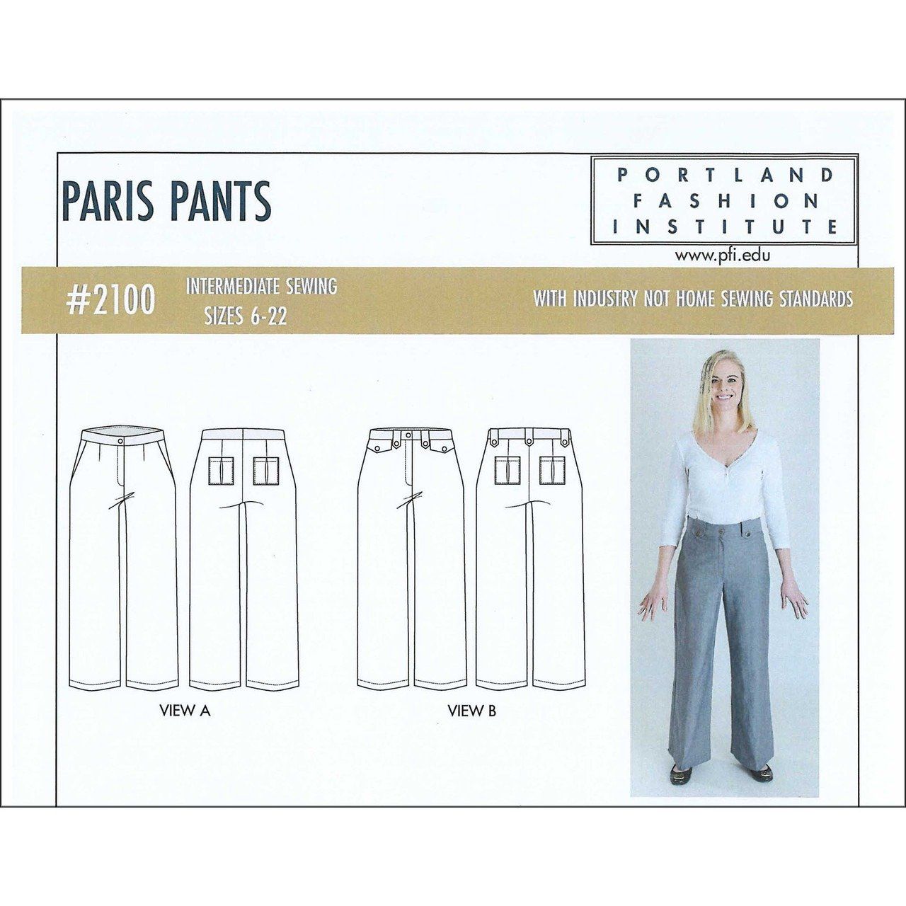 Pattern: PFI Paris Pants