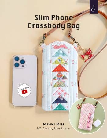 Pattern: Slim Phone Crossbody Bag by Minki Kim